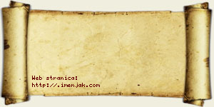 Ksenija Bećković vizit kartica